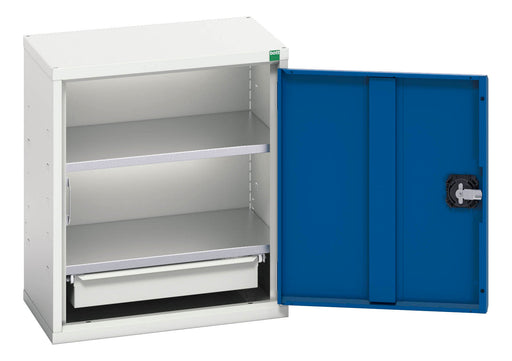 Verso Economy Cupboard With 2 Shelves, 1 Drawer (WxDxH: 525x350x600mm) - Part No:16929003