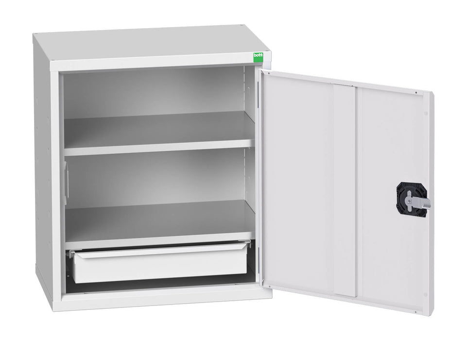 Bott Verso Economy Cupboard With 2 Shelves, 1 Drawer (WxDxH: 525x350x600mm) - Part No:16929003