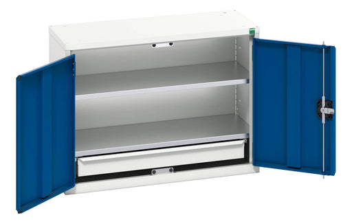 Verso Economy Cupboard With 2 Shelves, 1 Drawer (WxDxH: 800x350x600mm) - Part No:16929103