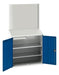 Verso Economy Lectern With Backpanel Plain With 2 Shelves, 1 Drawer (WxDxH: 1050x550x2000mm) - Part No:16929217
