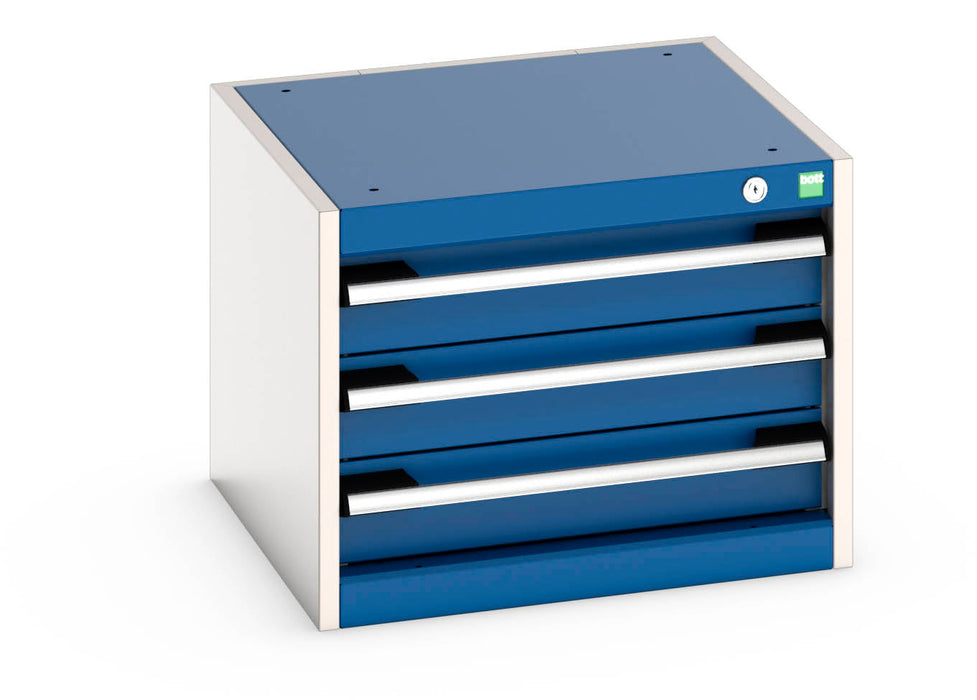 Cubio Drawer Cabinet With 3 Drawers (WxDxH: 525x525x400mm) - Part No:40010009