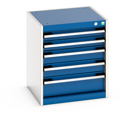 Cubio Drawer Cabinet With 5 Drawers (WxDxH: 525x525x600mm) - Part No:40010015