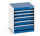 Cubio Drawer Cabinet With 5 Drawers (WxDxH: 525x525x600mm) - Part No:40010015