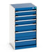 Cubio Drawer Cabinet With 6 Drawers (WxDxH: 525x525x900mm) - Part No:40010039