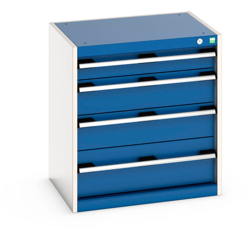 Cubio Drawer Cabinet With 4 Drawers (WxDxH: 650x525x700mm) - Part No:40011062