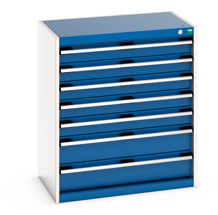 Cubio Drawer Cabinet With 7 Drawers (WxDxH: 800x525x900mm) - Part No:40012029