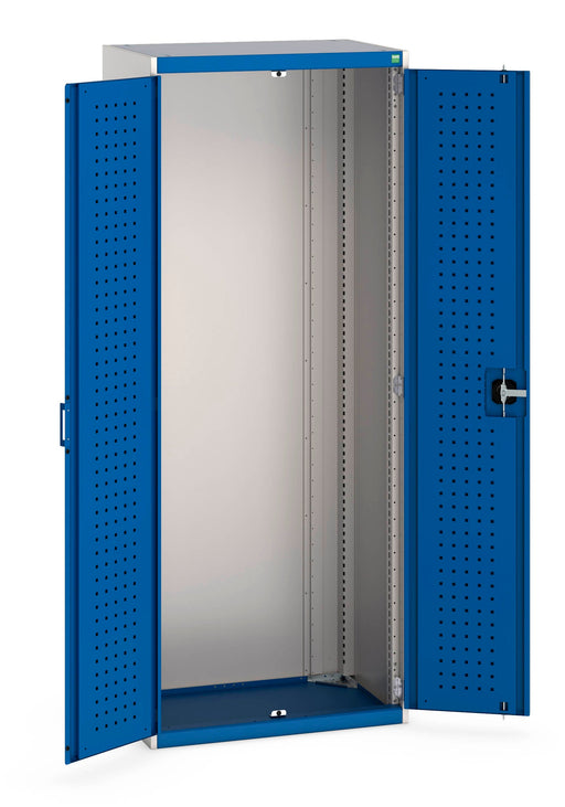 Cubio Cupboard With Perfo Doors (WxDxH: 800x525x2000mm) - Part No:40012059