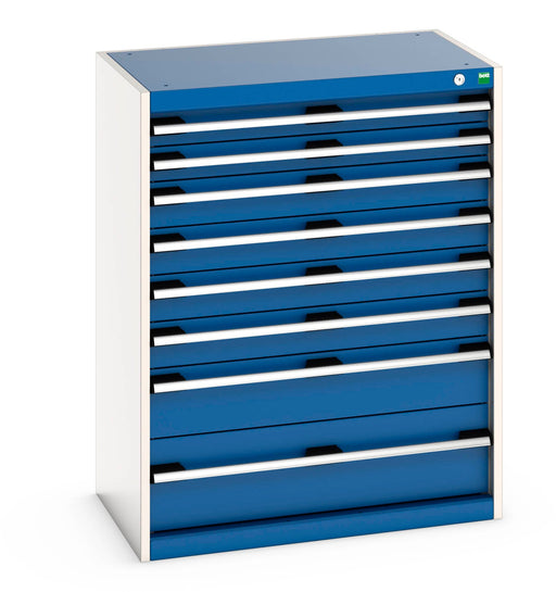 Cubio Drawer Cabinet With 8 Drawers (WxDxH: 800x525x1000mm) - Part No:40012102