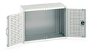 Cubio Cupboard With Perfo Doors (WxDxH: 1050x525x800mm) - Part No:40013009