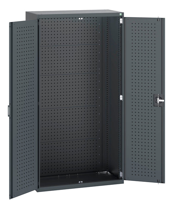 Bott Cubio Cupboard With Perfo Doors, Full Perfo Backpanel (WxDxH: 1050x525x2000mm) - Part No:40013054
