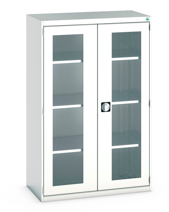 Bott Cubio Cupboard With Window Doors & 3 Shelves (WxDxH: 1050x525x1600mm) - Part No:40013062