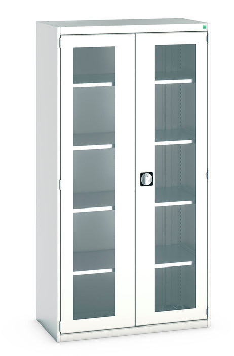 Bott Cubio Cupboard With Window Doors & 4 Shelves (WxDxH: 1050x525x2000mm) - Part No:40013064