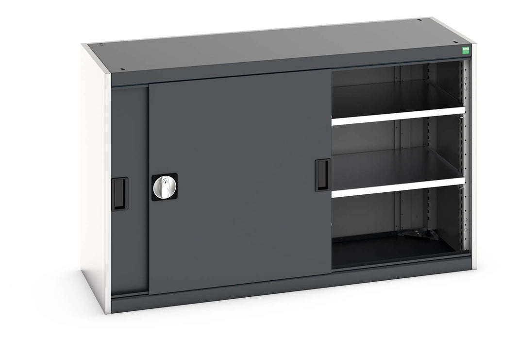 Bott Cubio Cupboard With Sliding Doors & 2 Shelves (WxDxH: 1300x525x800mm) - Part No:40014059