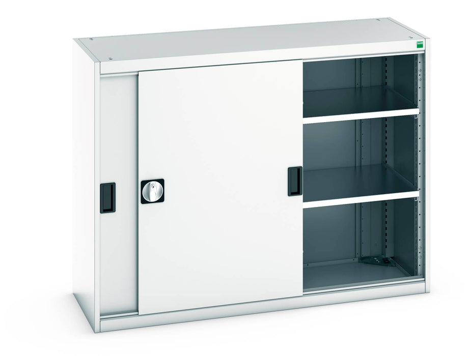 Bott Cubio Cupboard With Sliding Doors & 2 Shelves (WxDxH: 1300x525x1000mm) - Part No:40014060