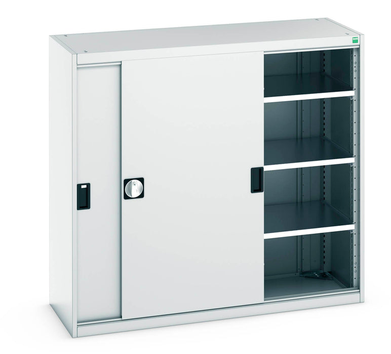 Bott Cubio Cupboard With Sliding Doors & 3 Shelves (WxDxH: 1300x525x2000mm) - Part No:40014061