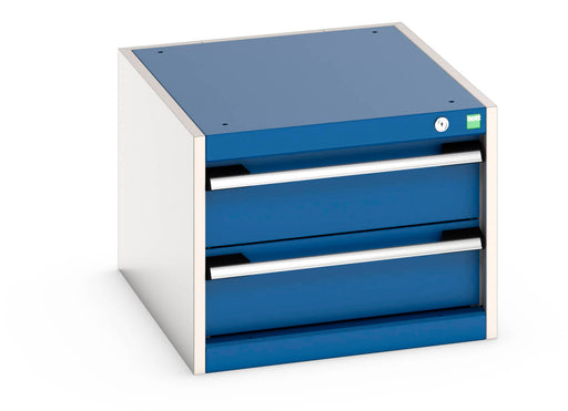 Cubio Drawer Cabinet With 2 Drawers (WxDxH: 525x650x400mm) - Part No:40018005