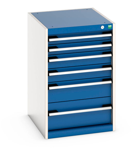 Cubio Drawer Cabinet With 6 Drawers (WxDxH: 525x650x800mm) - Part No:40018039