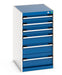 Cubio Drawer Cabinet With 6 Drawers (WxDxH: 525x650x900mm) - Part No:40018049