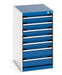 Cubio Drawer Cabinet With 7 Drawers (WxDxH: 525x650x900mm) - Part No:40018051