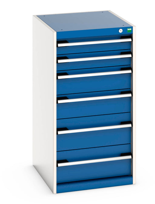 Cubio Drawer Cabinet With 6 Drawers (WxDxH: 525x650x1000mm) - Part No:40018059