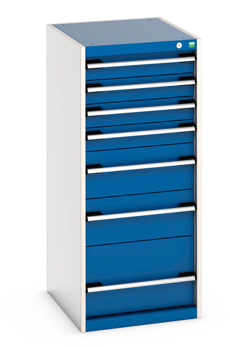 Cubio Drawer Cabinet With 7 Drawers (WxDxH: 525x650x1200mm) - Part No:40018067