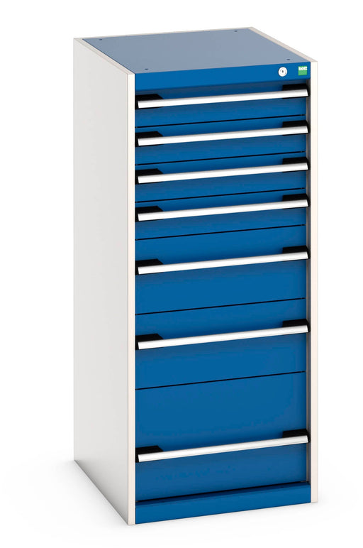 Cubio Drawer Cabinet With 7 Drawers (WxDxH: 525x650x1200mm) - Part No:40018067