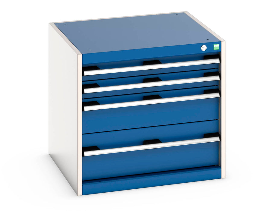 Cubio Drawer Cabinet With 4 Drawers (WxDxH: 650x650x600mm) - Part No:40019015