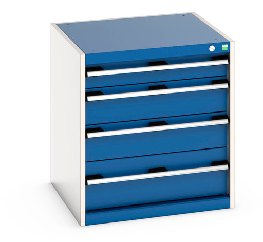 Cubio Drawer Cabinet With 4 Drawers (WxDxH: 650x650x700mm) - Part No:40019025