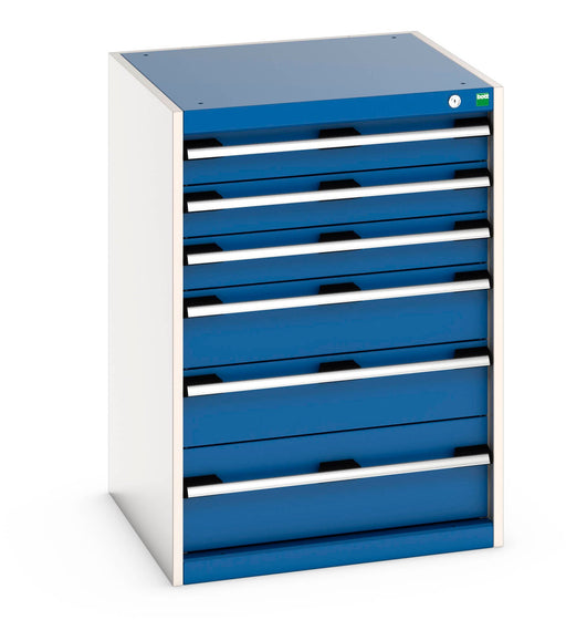 Cubio Drawer Cabinet With 6 Drawers (WxDxH: 650x650x900mm) - Part No:40019049