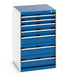 Cubio Drawer Cabinet With 7 Drawers (WxDxH: 650x650x1000mm) - Part No:40019063