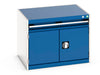 Cubio Drawer-Door Cabinet With 1 Drawer / Door (WxDxH: 800x650x600mm) - Part No:40020001