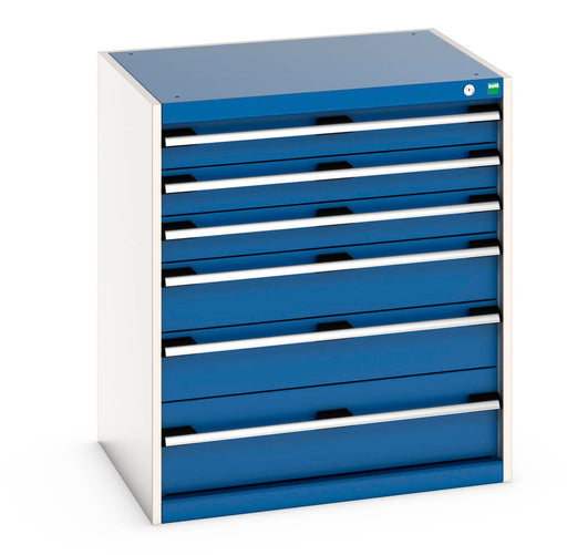 Cubio Drawer Cabinet With 6 Drawers (WxDxH: 800x650x900mm) - Part No:40020120