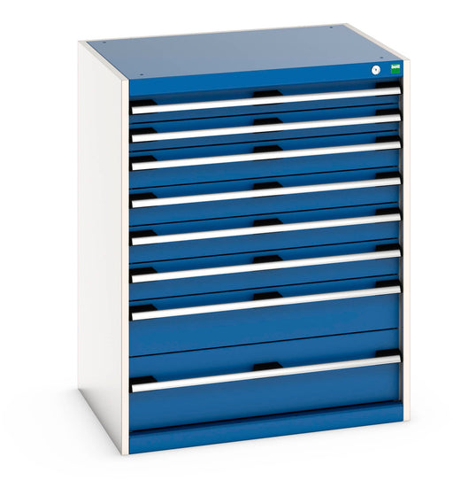 Cubio Drawer Cabinet With 8 Drawers (WxDxH: 800x650x1000mm) - Part No:40020142