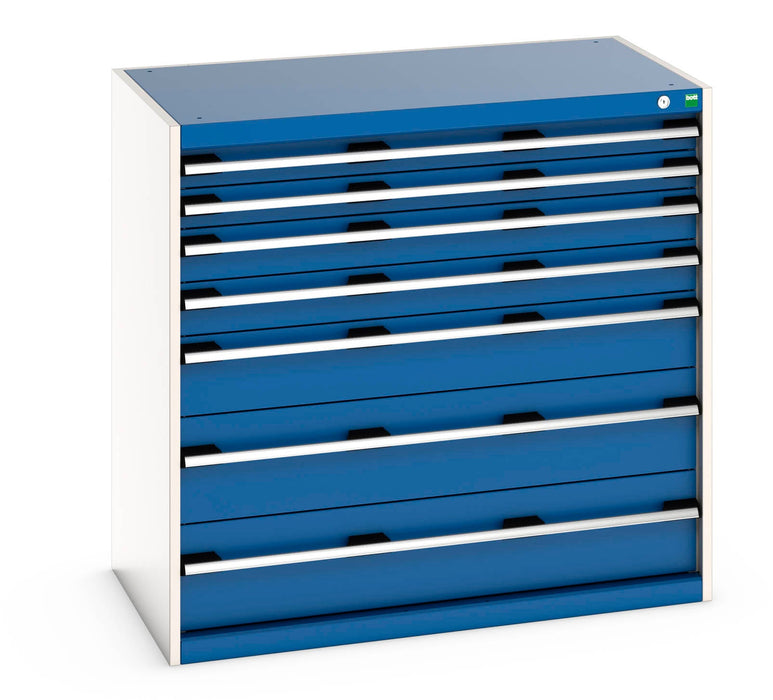 Cubio Drawer Cabinet With 7 Drawers (WxDxH: 1050x650x1000mm) - Part No:40021029