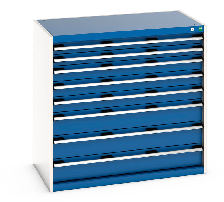 Cubio Drawer Cabinet With 8 Drawers (200Kg) (WxDxH: 1050x650x1000mm) - Part No:40021034