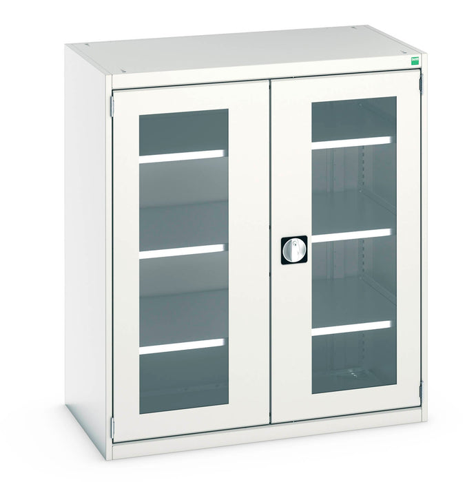 Bott Cubio Cupboard With Window Doors & 3 Shelves (WxDxH: 1050x650x1200mm) - Part No:40021131