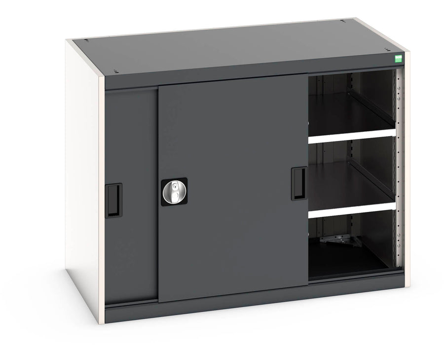 Bott Cubio Cupboard With Sliding Doors, & 2 Shelves (WxDxH: 1050x650x800mm) - Part No:40021137