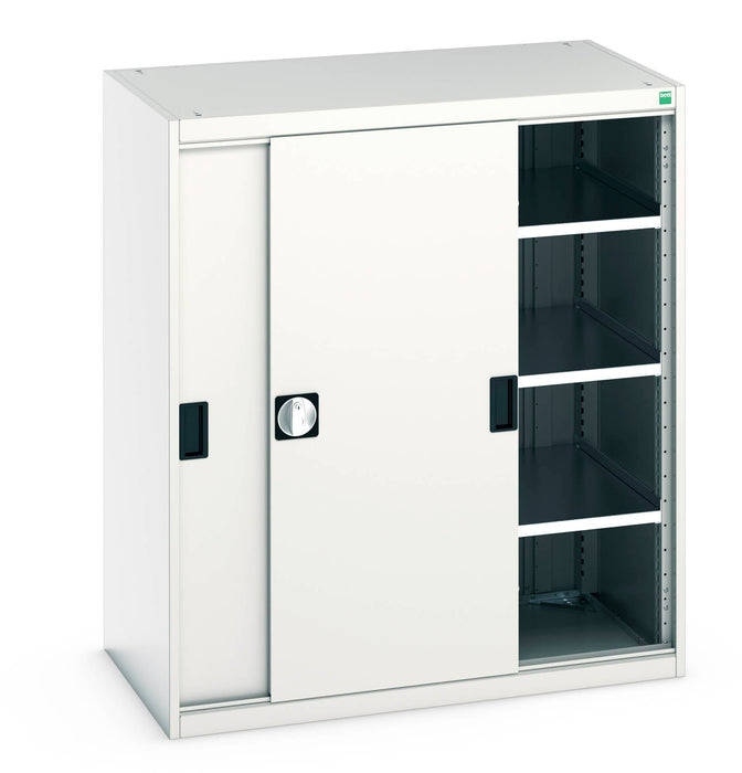 Bott Cubio Cupboard With Sliding Doors, & 3 Shelves (WxDxH: 1050x650x1200mm) - Part No:40021139