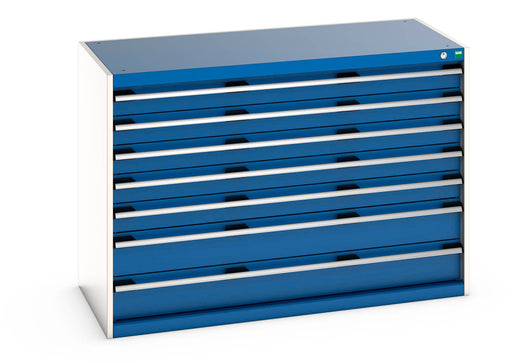 Cubio Drawer Cabinet With 7 Drawers (WxDxH: 1300x650x900mm) - Part No:40022117