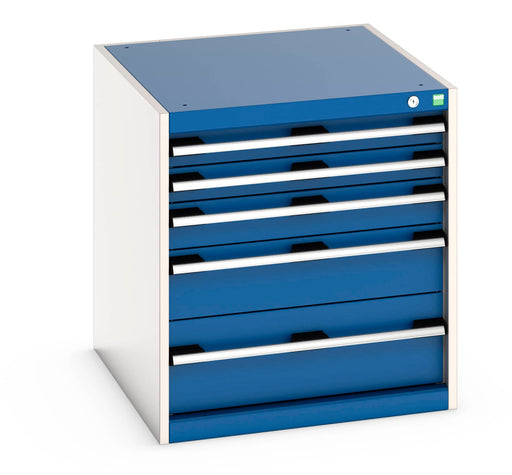 Cubio Drawer Cabinet With 5 Drawers (WxDxH: 650x750x700mm) - Part No:40027007
