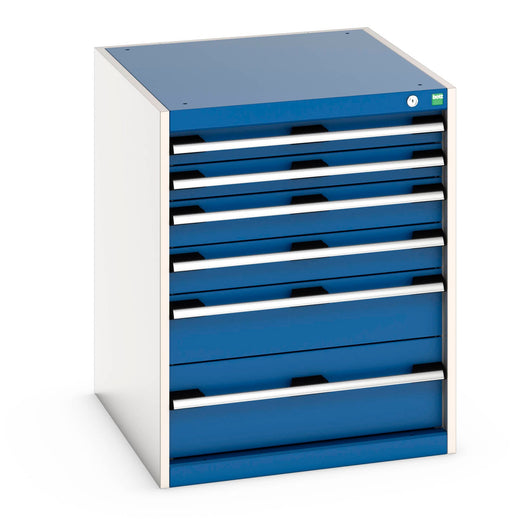 Cubio Drawer Cabinet With 6 Drawers (WxDxH: 650x750x800mm) - Part No:40027019