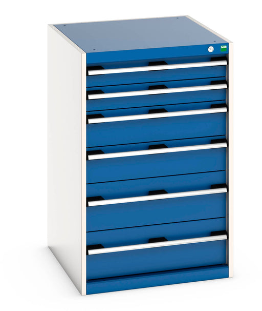 Cubio Drawer Cabinet With 6 Drawers (WxDxH: 650x750x1000mm) - Part No:40027027