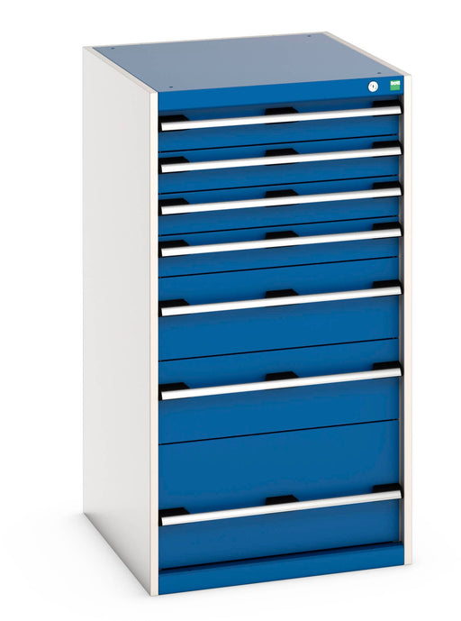 Cubio Drawer Cabinet With 7 Drawers (WxDxH: 650x750x1200mm) - Part No:40027037