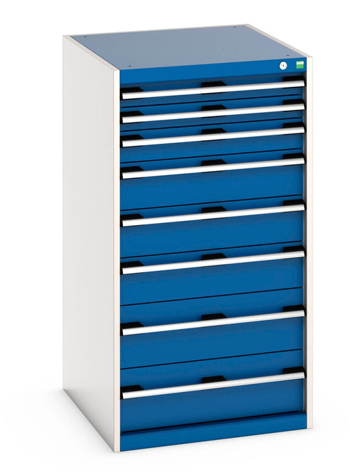 Cubio Drawer Cabinet With 8 Drawers (WxDxH: 650x750x1200mm) - Part No:40027039