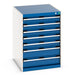 Cubio Drawer Cabinet With 7 Drawers (WxDxH: 650x750x900mm) - Part No:40027090