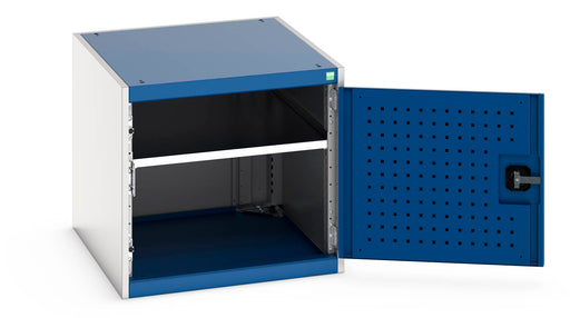Cubio Drawer Cabinet With Perfo Door (WxDxH: 650x750x600mm) - Part No:40027098