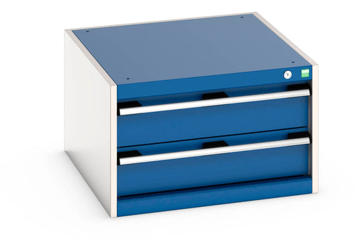 Cubio Drawer Cabinet With 2 Drawers (WxDxH: 650x750x400mm) - Part No:40027108