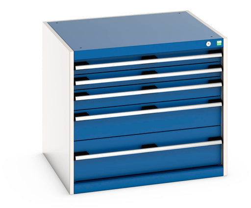 Cubio Drawer Cabinet With 5 Drawers (WxDxH: 800x750x700mm) - Part No:40028005