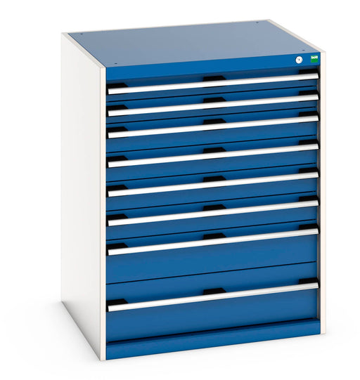 Cubio Drawer Cabinet With 8 Drawers (WxDxH: 800x750x1000mm) - Part No:40028029