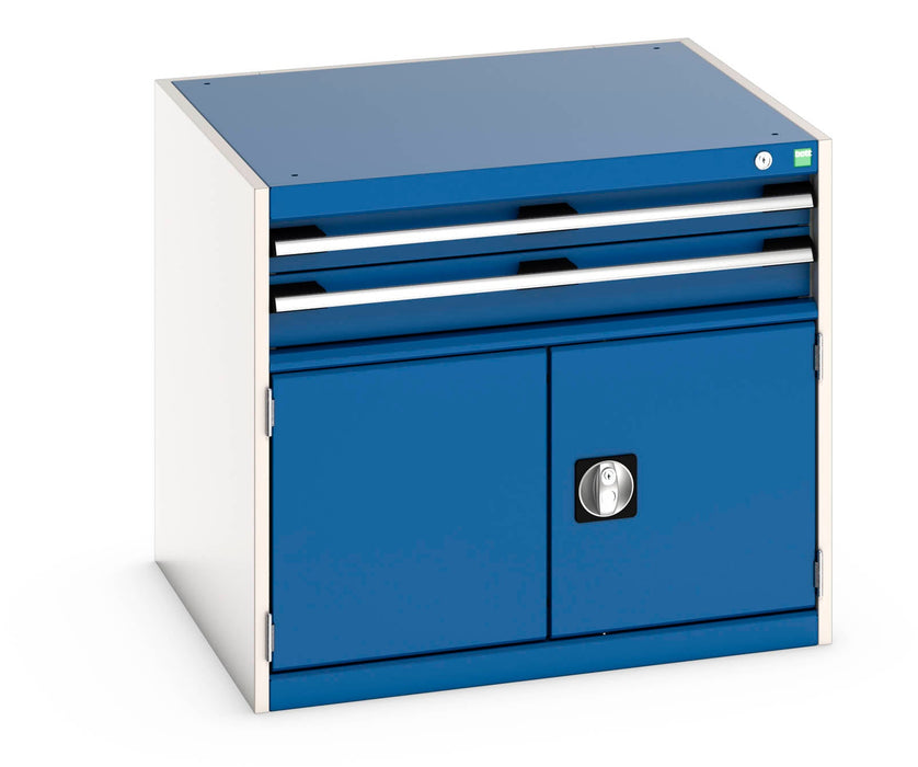 Cubio Drawer-Door Cabinet With 2 Drawers / Door (WxDxH: 800x750x700mm) - Part No:40028095